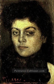 Portrait Lola Ruiz Picasso 1901 Pablo Picasso Peinture à l'huile
